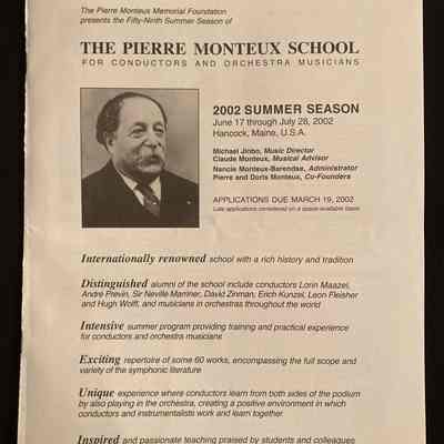 2002 Application and Curriculum