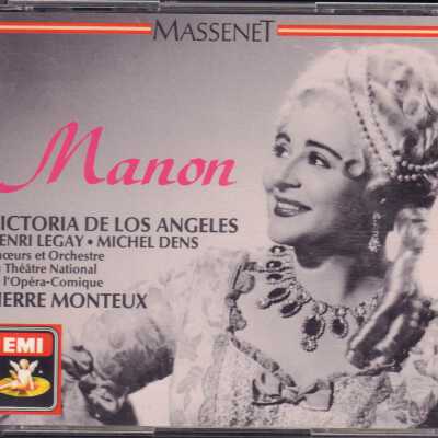 CD 3 OF 3, MASSANET: MANON. VICTORIA DE LOS ANGELES, HENRI LEGAY, MICHEL DENS. CHŒRS ET ORCHESTRA DU THÉÂTRE NATIONAL DE L'OPÉRA-COMIQUE.