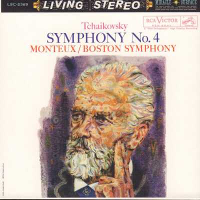 CD 34 OF "PIERRE MONTEUX: THE COMPLETE RCA ALBUM COLLECTION." TCHAIKOVSKY: SYMPHONY NO. 4. BOSTON SYMPHONY ORCHESTRA
