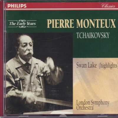 CD 2 OF "PIERRE MONTEUX: THE EARLY YEARS" TCHAIKOVKSY: SWAN LAKE, OP. 20. HIGHLIGHTS.