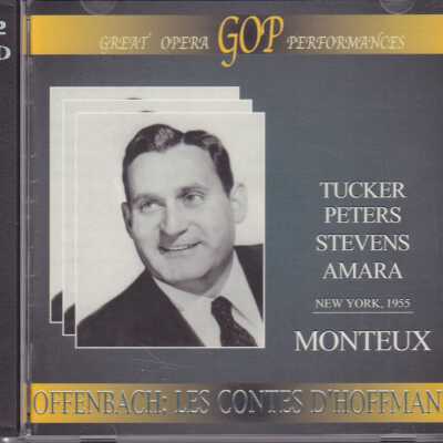 CD 2 OF 2, OFFENBACH: LES CONTES D'HOFFMAN. TUCKER, PETERS, STEVENS, AMARA.