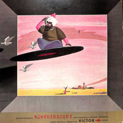 RIMSKY-KORSAKOV: SCHEHERAZADE, OP. 35 (SYMPHONIC SUITE); FIVE 12" SHELLAC DISCS