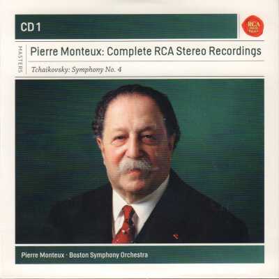 CD 1 OF "PIERRE MONTEUX: COMPLETE RCA STEREO RECORDINGS." TCHAIKOVSKY: SYMPHONY NO. 4.