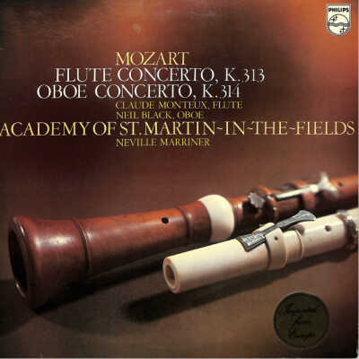 MOZART	OBOE CONCERTO, K. 314