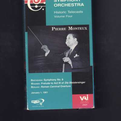 CHICAGO SYMPHONY ORCHESTRA Historic Telecasts Volume Four Pierre Monteux