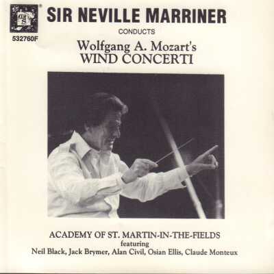 CD 1 OF 3, WOLFGANG A. MOZART'S WIND CONCERTI.
