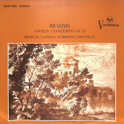 BRAHMS: VIOLIN CONCERTO IN D; HENRYK SZERING, VIOLIN