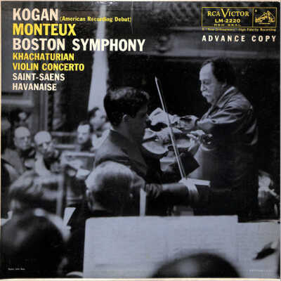 SAINT-SAENS: HAVANAISE; LEONID KOGAN, VIOLIN (AMERICAN RECORDING DEBUT)