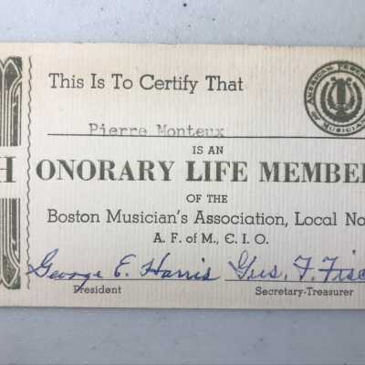 Card, Commemorative
