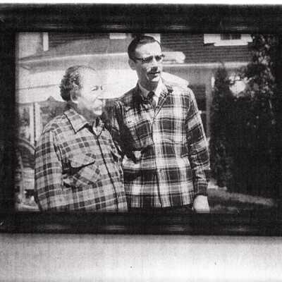 PIERRE WITH UNIDENTIFIED MAN