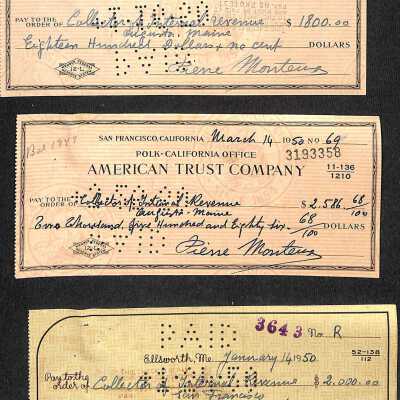 Cancelled checks in address book