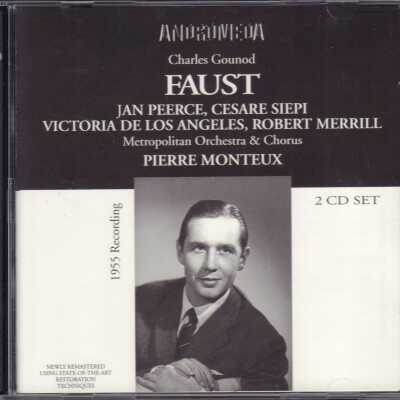 CD 1 OF 2 "GOUNOD: FAUST (JAN PEERCE, CESARE SIEPI, VICTORIS DE LOS ANGELES, ROBERT MERRILL)