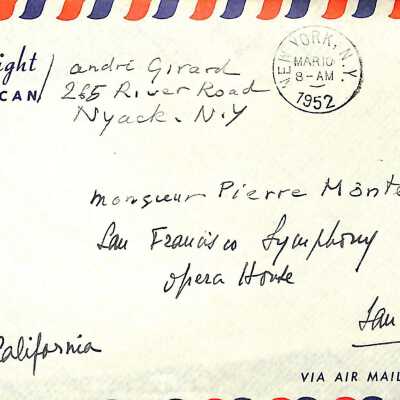 Envelope in address book