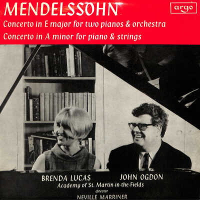 MENDELSSOHN: CONCERTO IN E MAJOR FOR TWO PIANOS AND ORCHESTRA