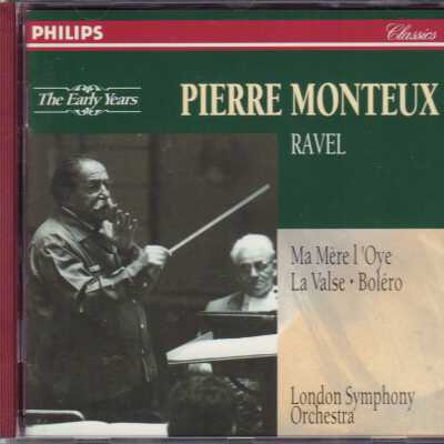 CD 4 OF "PIERRE MONTEUX: THE EARLY YEARS" RAVEL: LA MÈRE L'OYE, LA VALSE, & BOLÉRO.