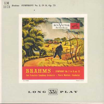CD 16 OF "PIERRE MONTEUX: THE COMPLETE RCA ALBUM COLLECTION." BRAHMS: SYMPHONY NO. 2 IN D, OP. 73. SAN FRANCISCO SYMPHONY ORCHESTRA