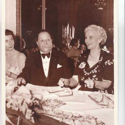 PIERRE MONTEUX AT FORMAL EVENT
