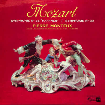 MOZART: SYMPHONY NO. 39 IN E FLAT MAJOR, K. 543; FRENCH PRESSING