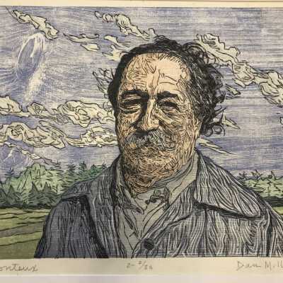 Dan Miller Color Block Print