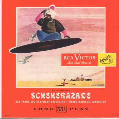 CD 11 OF "PIERRE MONTEUX: THE COMPLETE RCA ALBUM COLLECTION." RIMSKY-KORSAKOV: SCHEHERAZADE. SAN FRANCISCO SYMPHONY ORCHESTRA