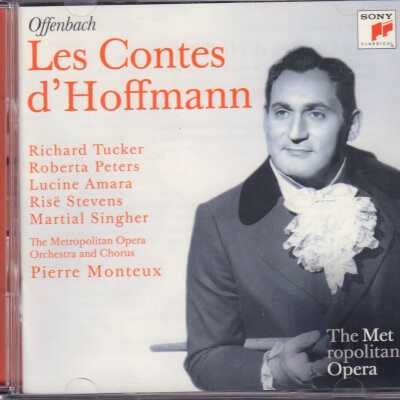 CD 1 OF 2, OFFENBACH: LES CONTES D'HOFFMAN. RICHARD TUCKER, ROBERTA PETERS, LUCINE AMARA, RISË STEVENS, MARTIAL SINGHER.