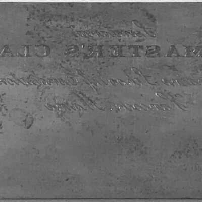 Stamp, Metal