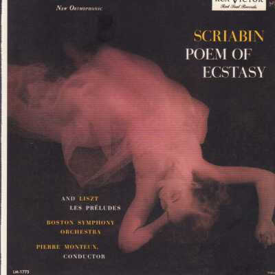 CD 22 OF "PIERRE MONTEUX: THE COMPLETE RCA ALBUM COLLECTION." SCRIABIN: POEM OF ECSTACY, OP. 54 & LISZT: LES LES PRÉLUDES (SYMPHONIC POEM NO. 3); BOSTON SYMPHONY ORCHESTRA