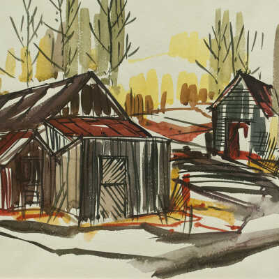 Old Buildings in Aspen