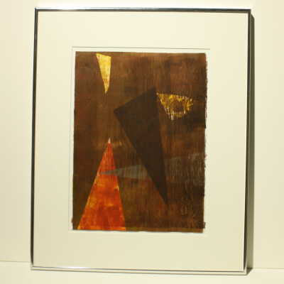 Untitled (orange-yellow triangles)
