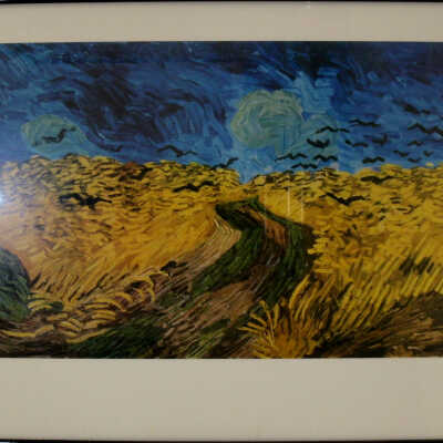 Crows Over the Wheat Field