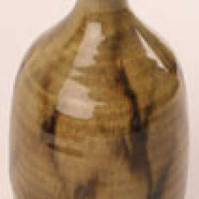 willow painted bottle