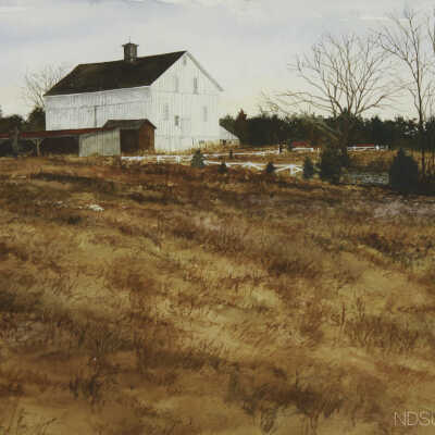 Untitled (Barn Scene)
