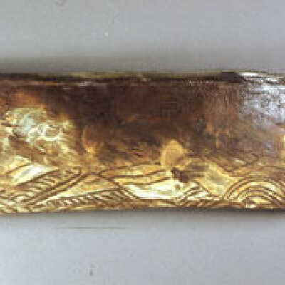 landscape slab wall platter