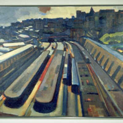 Railway at Genoa