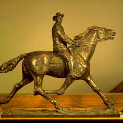 Teddy Roosevelt on Horse