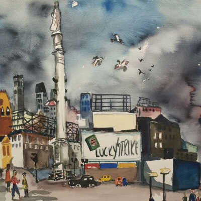 Untitled (From Dong Kingman Original)