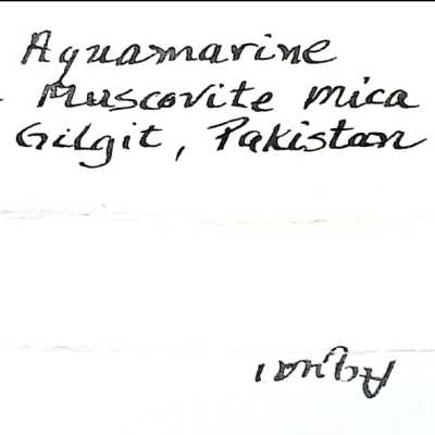 Original description card from John Morrow