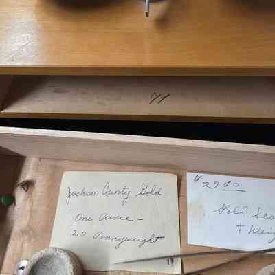 Interior of the base, beneath the drawer shows '71'