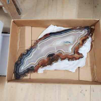 Large Brazilian Agate slab
