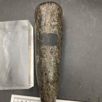 After adhesive residue removed