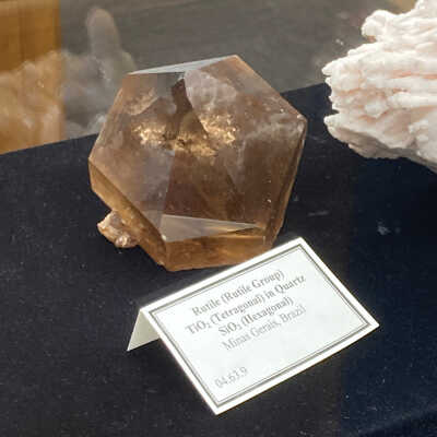 Rutile in Quartz
