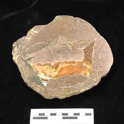 Thunderegg with Fire Opal Core