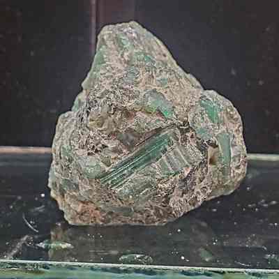 Emerald in Quartz