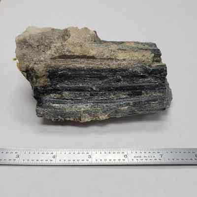 Schorl with Garnets & Quartz