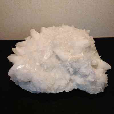 Calcite on Amethyst