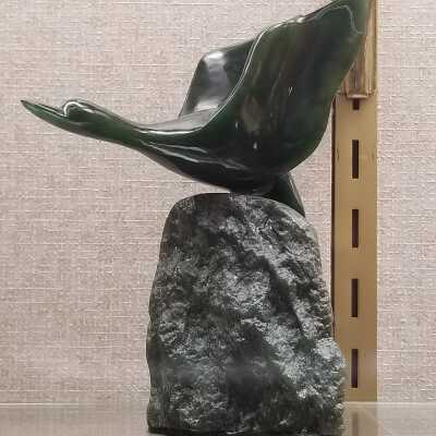 Siberian Nephrite Swan