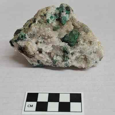 Quartz/Malachite