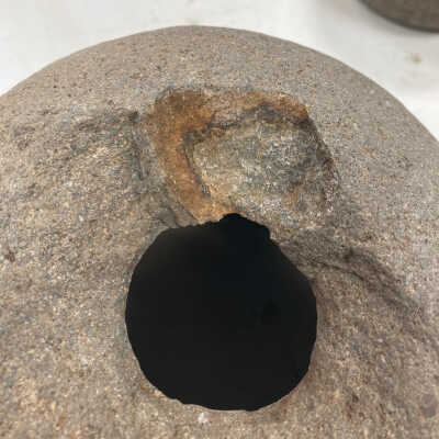 Break on mortar base