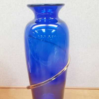 "Cobalt Blue Vase"