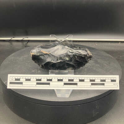Pre Mt Mazama Obsidian Hand Axe